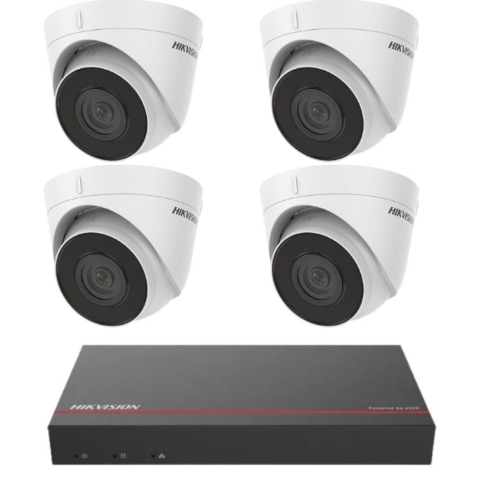 Kit supraveghere Hikvision 4 camere IP 2MP IR30m PoE NVR 4 canale 4MP SSD 1TB Preinstalant Kit supraveghere Hikvision 4 camere IP 2MP IR30m PoE NVR 4 canale 4MP SSD 1TB Preinstalant