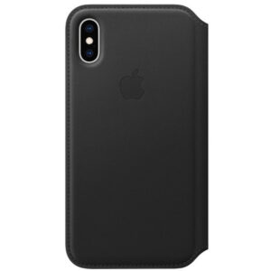 Husa Flip Cover Apple MRWW2ZM/A pentru iPhone Xs, Negru Husa Flip Cover Apple MRWW2ZM/A pentru iPhone Xs, Negru