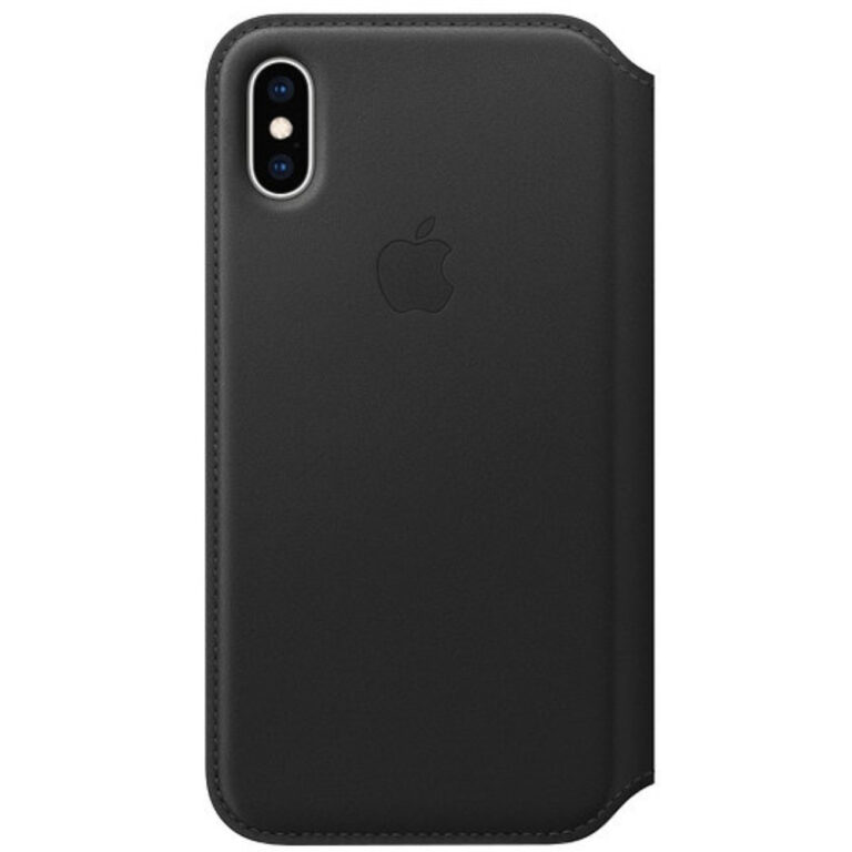 Husa Flip Cover Apple MRWW2ZM/A pentru iPhone Xs, Negru