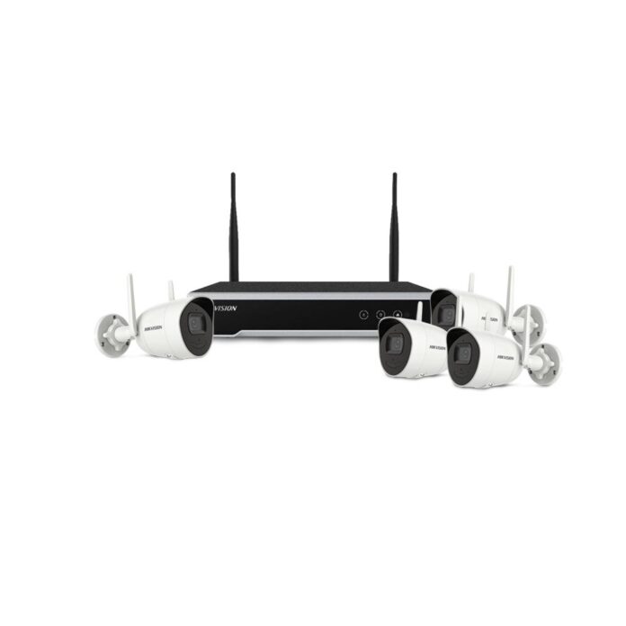 Sistem supraveghere IP WiFi exterior HikVision KIT-HK-WF-4EXT2MP-30IR, 4 camere, 2 MP, audio bidirectional, 4 mm, slot card, IR 30 m Sistem supraveghere IP WiFi exterior HikVision KIT-HK-WF-4EXT2MP-30IR, 4 camere, 2 MP, audio bidirectional, 4 mm, slot card, IR 30 m