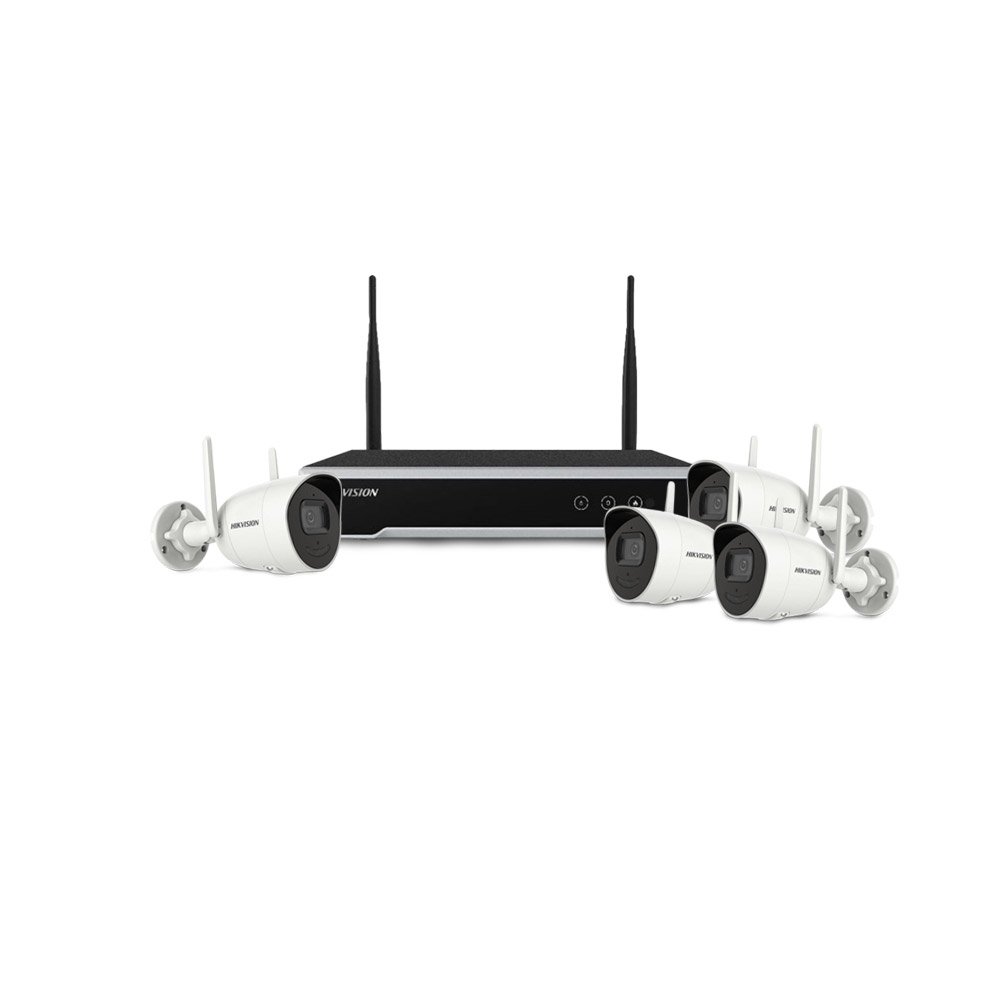 Sistem supraveghere IP WiFi exterior HikVision KIT-HK-WF-4EXT2MP-30IR, 4 camere, 2 MP, audio bidirectional, 4 mm, slot card, IR 30 m Sistem supraveghere IP WiFi exterior HikVision KIT-HK-WF-4EXT2MP-30IR, 4 camere, 2 MP, audio bidirectional, 4 mm, slot card, IR 30 m