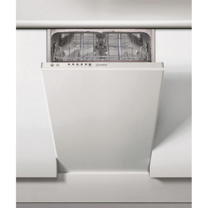 Masina de spalat vase slim incorporabila Indesit DSIE2B19, 10 seturi, 5 programe, Clasa F Masina de spalat vase slim incorporabila Indesit DSIE2B19, 10 seturi, 5 programe, Clasa F
