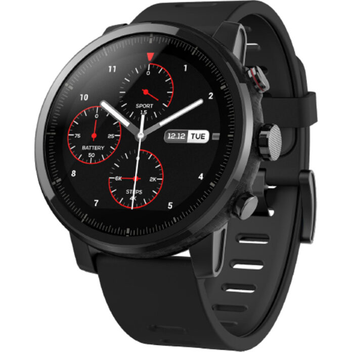 Smartwatch AmazFit Stratos, Negru Smartwatch AmazFit Stratos, Negru
