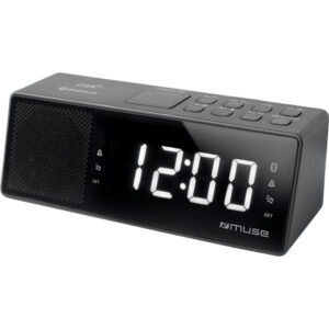 Radio cu ceas Muse M-172 BT, Bluetooth, Alarma, NFC, AUX, Negru Radio cu ceas Muse M-172 BT, Bluetooth, Alarma, NFC, AUX, Negru