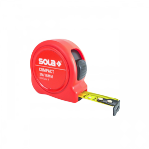 Ruleta SOLA Austria tip COMPACT CO3, 3m, latime banda 16mm, clasa de precizie II Ruleta SOLA Austria tip COMPACT CO3, 3m, latime banda 16mm, clasa de precizie II