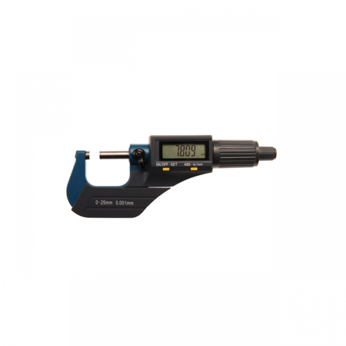 Micrometru digital BGS-Technic, 0-25mm, precizie 0.001mm Micrometru digital BGS-Technic, 0-25mm, precizie 0.001mm