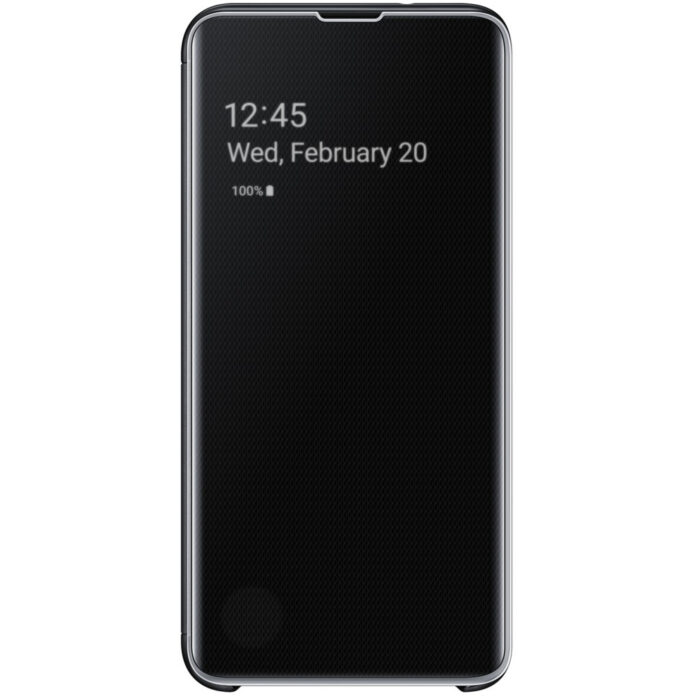 Husa Samsung Clear View pentru Galaxy S10e, Verde Husa Samsung Clear View pentru Galaxy S10e, Verde