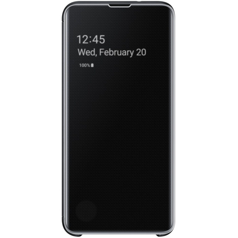 Husa Samsung Clear View pentru Galaxy S10e, Verde