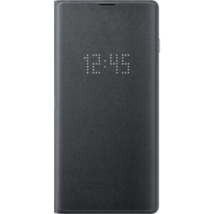 Husa Samsung LED View Cover pentru Galaxy S10, Negru Husa Samsung LED View Cover pentru Galaxy S10, Negru