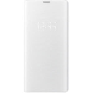 Husa Samsung LED View Cover pentru Galaxy S10 Plus, Alb Husa Samsung LED View Cover pentru Galaxy S10 Plus, Alb