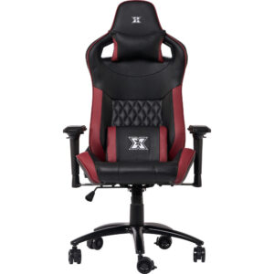 Scaun gaming Serioux Theon, Negru/Visiniu Scaun gaming Serioux Theon, Negru/Visiniu