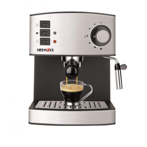 Espressor cafea Minimoka CM 1821, 850W,15 bar, INOX Espressor cafea Minimoka CM 1821, 850W,15 bar, INOX