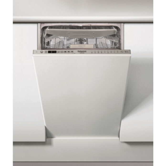 Masina de spalat vase slim incorporabila Hotpoint HSIO3O23WFE, 10 seturi, 9 programe, Clasa E Masina de spalat vase slim incorporabila Hotpoint HSIO3O23WFE, 10 seturi, 9 programe, Clasa E