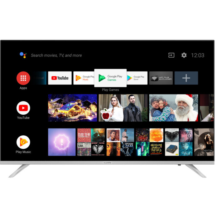 Televizor Smart LED, Allview 40ATA6000-F, 101 cm, Full HD, Android TV Televizor Smart LED, Allview 40ATA6000-F, 101 cm, Full HD, Android TV