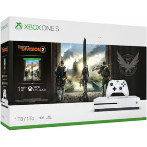 Consola Microsoft Xbox One S, 1TB, Alb + The Division 2 Consola Microsoft Xbox One S, 1TB, Alb + The Division 2