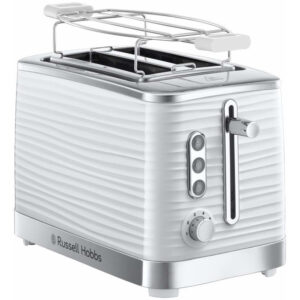 Prajitor de paine Russell Hobbs Inspire 24370-56, 1050 W, 2 felii, Alb Prajitor de paine Russell Hobbs Inspire 24370-56, 1050 W, 2 felii, Alb