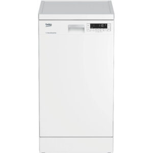 Masina de spalat vase slim Beko DFS26024W, 10 seturi, 6 programe, Clasa E Masina de spalat vase slim Beko DFS26024W, 10 seturi, 6 programe, Clasa E