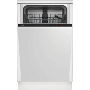 Masina de spalat vase incorporabila slim Beko DIS25011, 10 seturi, 5 programe, Clasa A+ Masina de spalat vase incorporabila slim Beko DIS25011, 10 seturi, 5 programe, Clasa A+