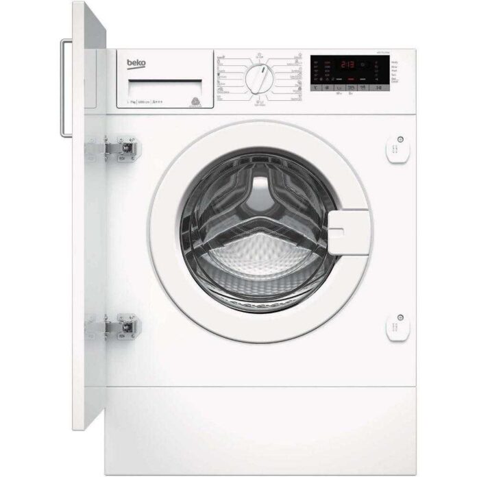 Masina de spalat rufe incorporabila Beko WITC7612B0W, 7 kg, 1200 RPM, Clasa C Masina de spalat rufe incorporabila Beko WITC7612B0W, 7 kg, 1200 RPM, Clasa C
