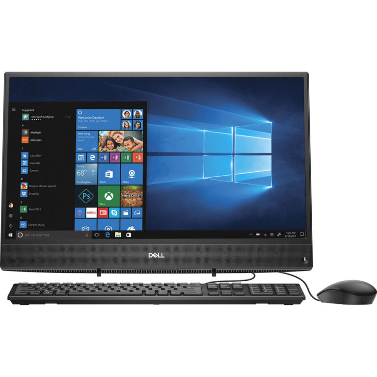 Sistem Desktop PC All-In-One Dell Inspiron 3277, Intel® Core&trade; i3-7130U, 4GB DDR4, HDD 1TB, Intel® HD Graphics, Windows 10 Home