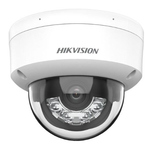 Camera IP Dome 2MP Smart Hybrid Light Hikvision DS-2CD1123G2-LIU(2.8mm), Microfon, PoE, IR 30m, Lumina Alba 30m, lentila 2.8mm, IP67, IK08