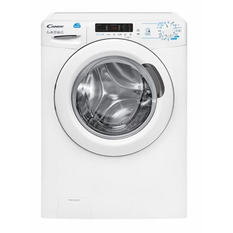 Masina de spalat rufe slim Candy Smart CSS4 1272D3/1-S, 1200 RPM, 7 kg, Clasa A+++
