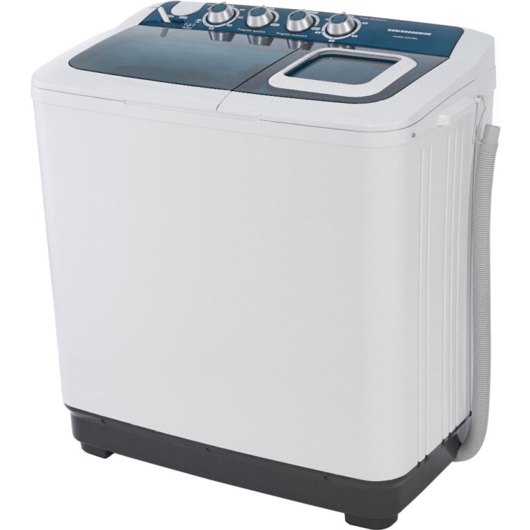 Masina de spalat rufe semiautomata Heinner HSWM-AD84BL, 8 kg spalare, 4,6 kg stoarcere