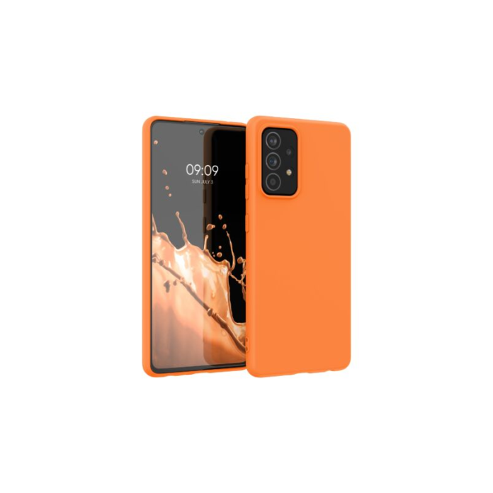 Husa pentru Samsung Galaxy A52/Galaxy A52 5G/Galaxy A52s 5G, Silicon, Portocaliu, 54346.150 Husa pentru Samsung Galaxy A52/Galaxy A52 5G/Galaxy A52s 5G, Silicon, Portocaliu, 54346.150