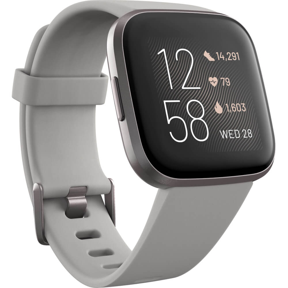 Smartwatch Fitbit Versa 2, NFC, Stone Mist Grey Smartwatch Fitbit Versa 2, NFC, Stone Mist Grey