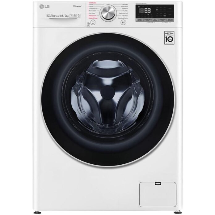Masina de spalat rufe cu uscator LG F4DV710H1, 1400 RPM, 10.5 kg spalare, 7 kg uscare, Clasa A Masina de spalat rufe cu uscator LG F4DV710H1, 1400 RPM, 10.5 kg spalare, 7 kg uscare, Clasa A