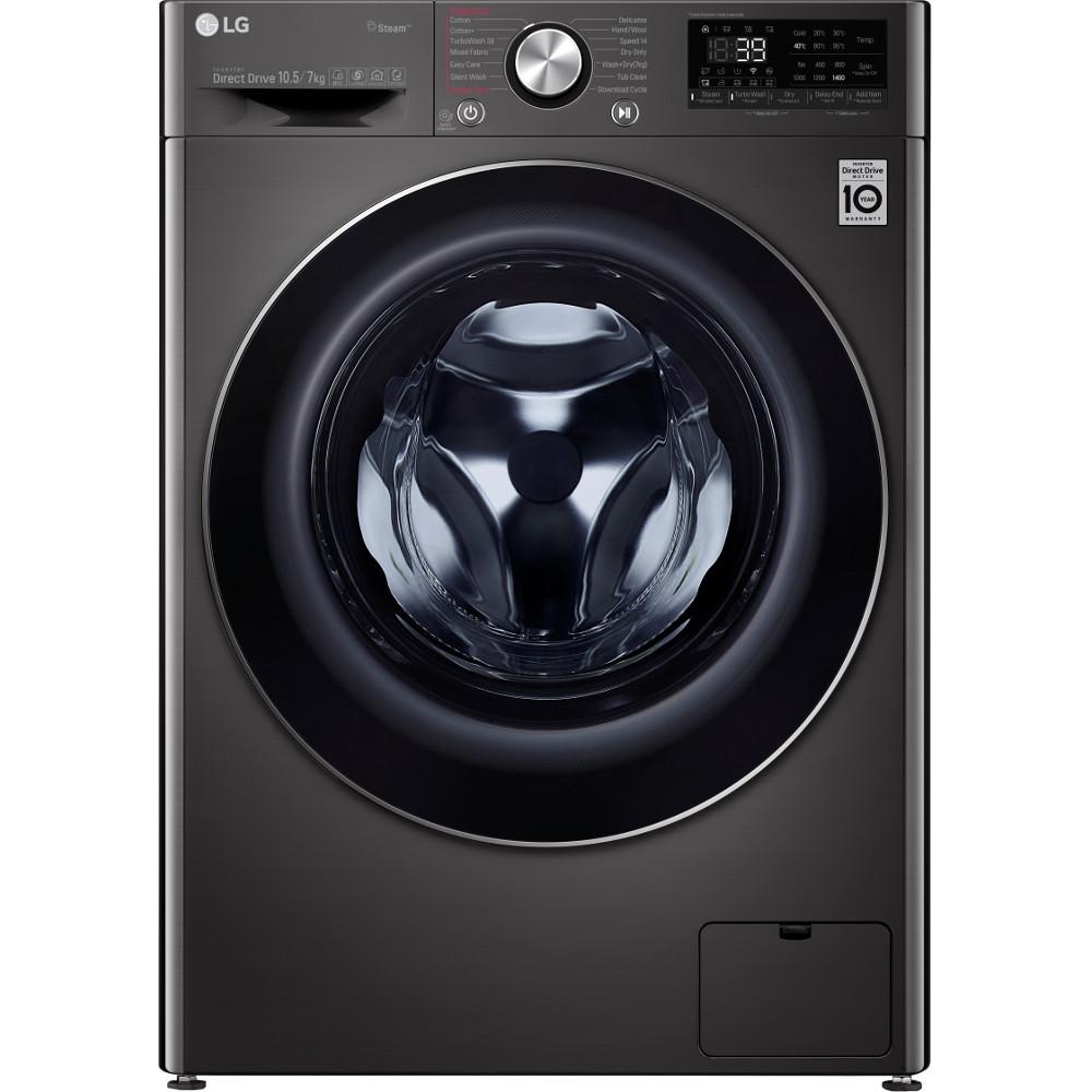 Masina de spalat rufe cu uscator LG F4DV910H2S, 1400 RPM, 10.5 kg spalare, 7 kg uscare, Clasa A Masina de spalat rufe cu uscator LG F4DV910H2S, 1400 RPM, 10.5 kg spalare, 7 kg uscare, Clasa A