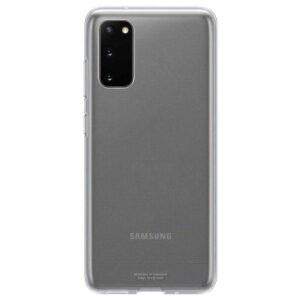 Husa de protectie Samsung Clear Cover pentru Galaxy S20, Transparent Husa de protectie Samsung Clear Cover pentru Galaxy S20, Transparent
