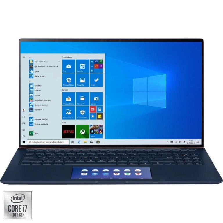 UltraBook ASUS ZenBook 15 UX534FTC-AA305R, Intel® Core&trade; i7-10510U, 16GB LPDDR3L, SSD 1TB, NVIDIA GeForce GTX 1650 4GB, Windows 10 Pro