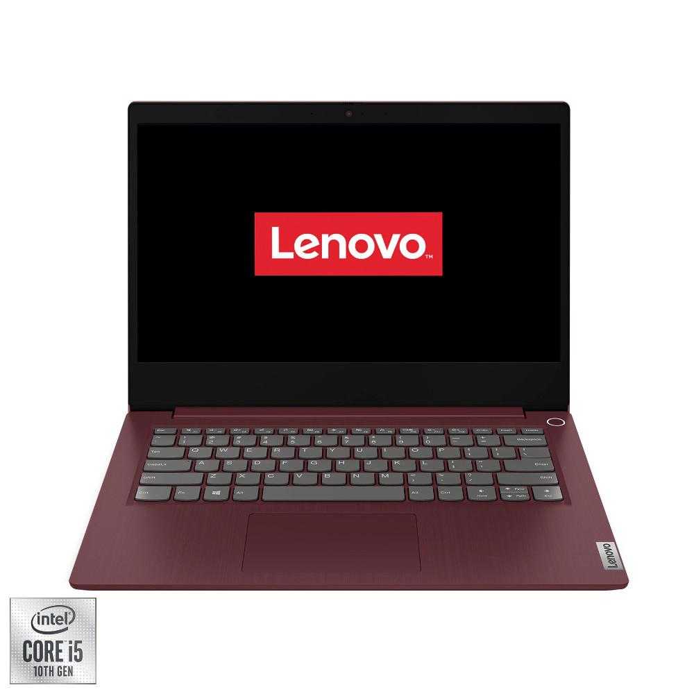 Laptop Lenovo IdeaPad 3 14IIL05, Intel® Core™ i5-1035G1, 8GB DDR4, SSD 512GB, Intel® UHD Graphics, Free DOS, Cherry Red Laptop Lenovo IdeaPad 3 14IIL05, Intel® Core™ i5-1035G1, 8GB DDR4, SSD 512GB, Intel® UHD Graphics, Free DOS, Cherry Red