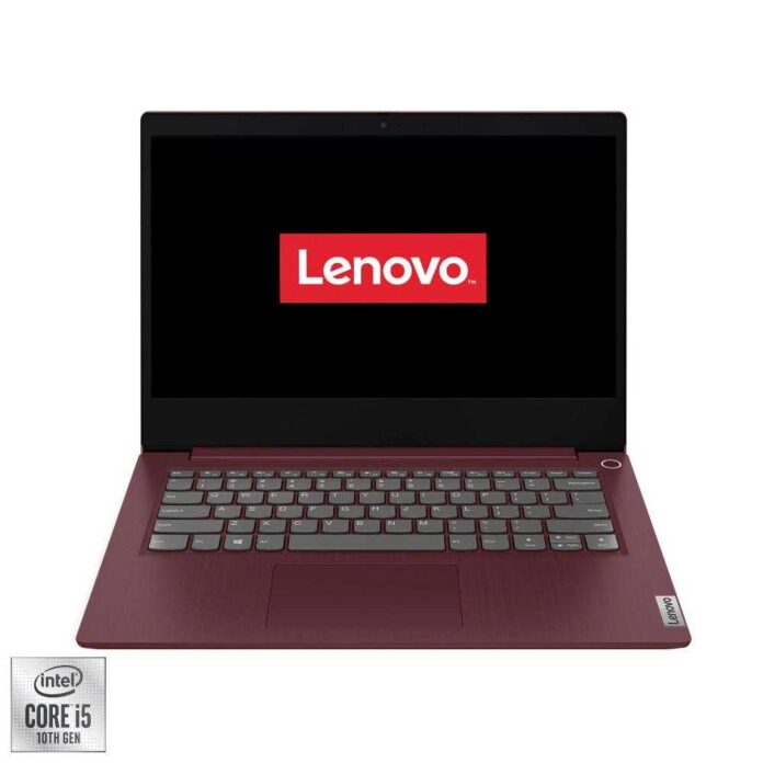 Laptop Lenovo IdeaPad 3 14IIL05, Intel® Core™ i5-1035G1, 8GB DDR4, SSD 256GB, Intel® UHD Graphics, Free DOS, Cherry Red Laptop Lenovo IdeaPad 3 14IIL05, Intel® Core™ i5-1035G1, 8GB DDR4, SSD 256GB, Intel® UHD Graphics, Free DOS, Cherry Red
