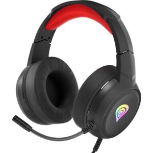 Casti gaming cu microfon Genesis Neon 200, RGB, Negru Casti gaming cu microfon Genesis Neon 200, RGB, Negru