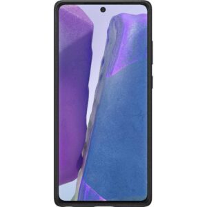 Husa Leather Cover Samsung pentru Galaxy Note 20, Negru Husa Leather Cover Samsung pentru Galaxy Note 20, Negru