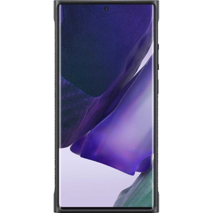 Husa Clear Protective Cover Samsung pentru Galaxy Note 20 Ultra, Negru Husa Clear Protective Cover Samsung pentru Galaxy Note 20 Ultra, Negru