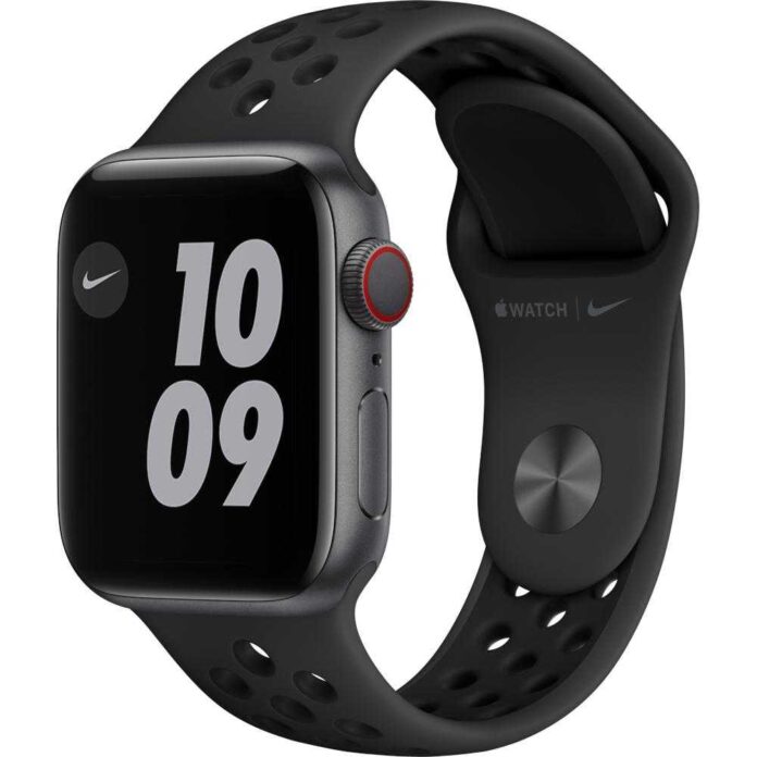 Apple Watch Nike Series 6 GPS + Cellular, 40mm, Space Grey, Aluminium Case, Anthracite/Black Nike Sport Band Apple Watch Nike Series 6 GPS + Cellular, 40mm, Space Grey, Aluminium Case, Anthracite/Black Nike Sport Band