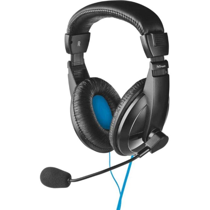 Casti PC On-Ear Trust Quasar, Negru Casti PC On-Ear Trust Quasar, Negru