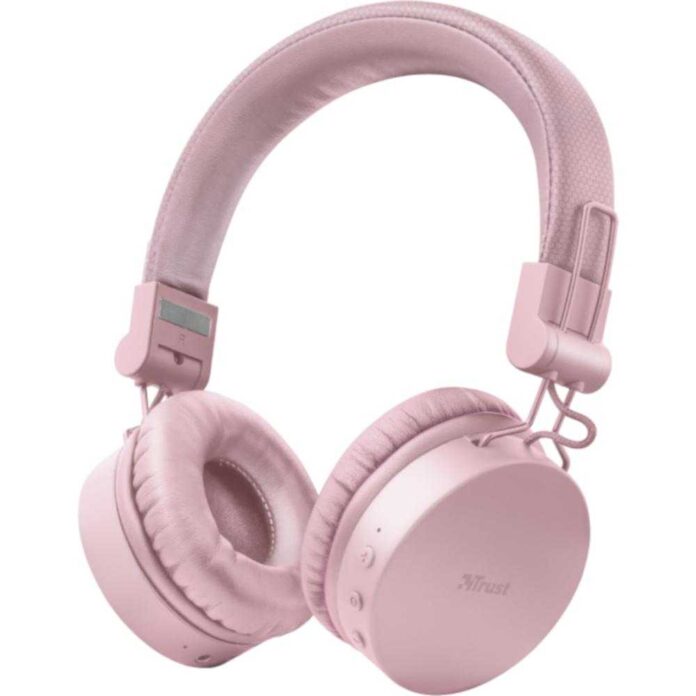 Casti audio On-Ear Trust Tones, Bluetooth, Turcoaz Casti audio On-Ear Trust Tones, Bluetooth, Turcoaz