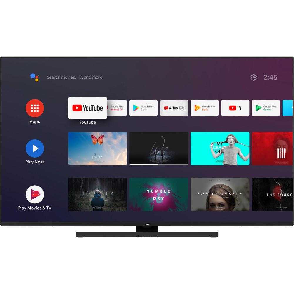 Televizor Smart LED, JVC LT-50VA8000, 126 cm, Ultra HD 4K, Android Televizor Smart LED, JVC LT-50VA8000, 126 cm, Ultra HD 4K, Android