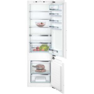 Combina frigorifica incorporabila Bosch KIS87AFE0, 272 l, Clasa E (Clasificare energetica veche Clasa A++) Combina frigorifica incorporabila Bosch KIS87AFE0, 272 l, Clasa E (Clasificare energetica veche Clasa A++)