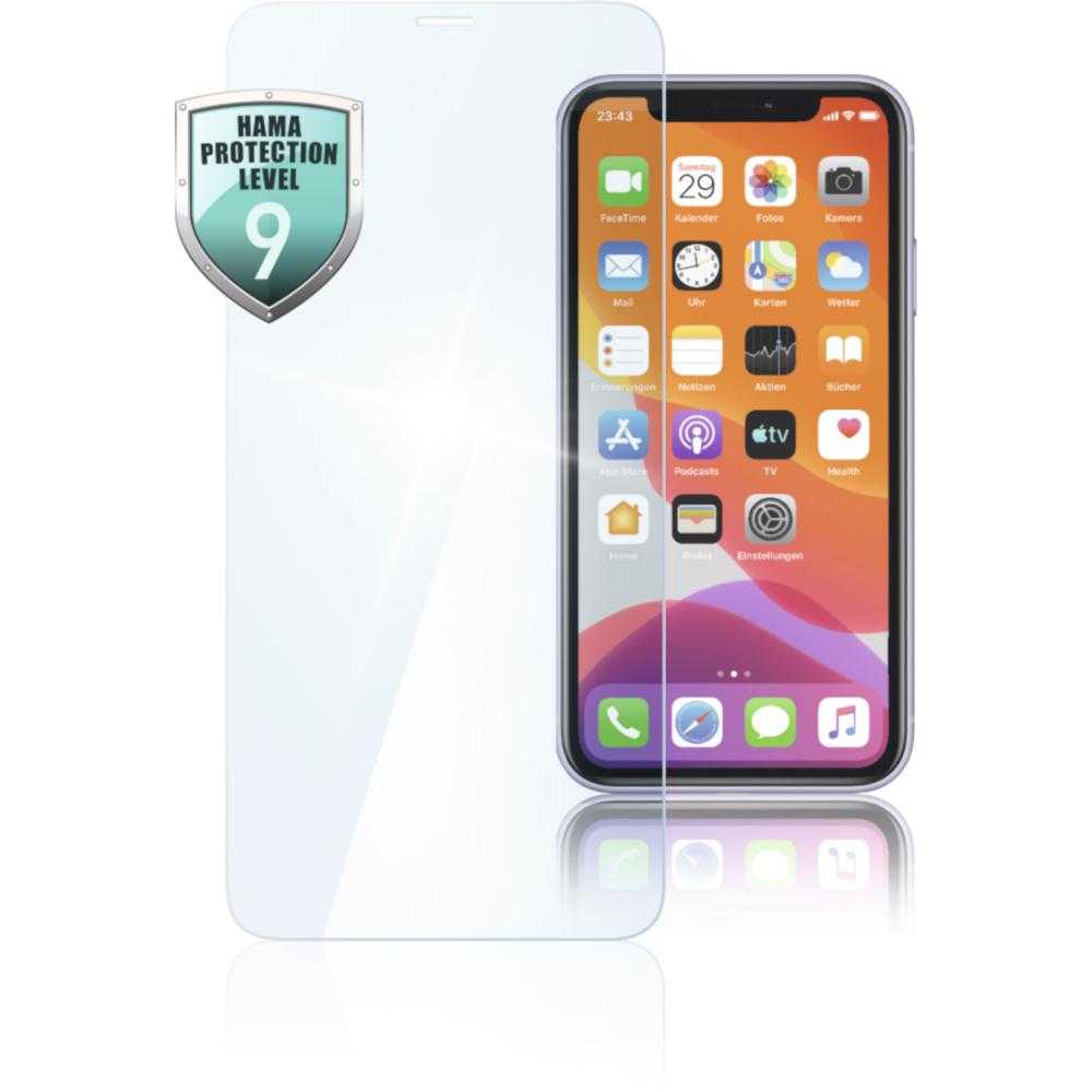 Folie protectie Hama Premium Crystal Glass pentru iPhone 12/12 Pro, Transparenta Folie protectie Hama Premium Crystal Glass pentru iPhone 12/12 Pro, Transparenta