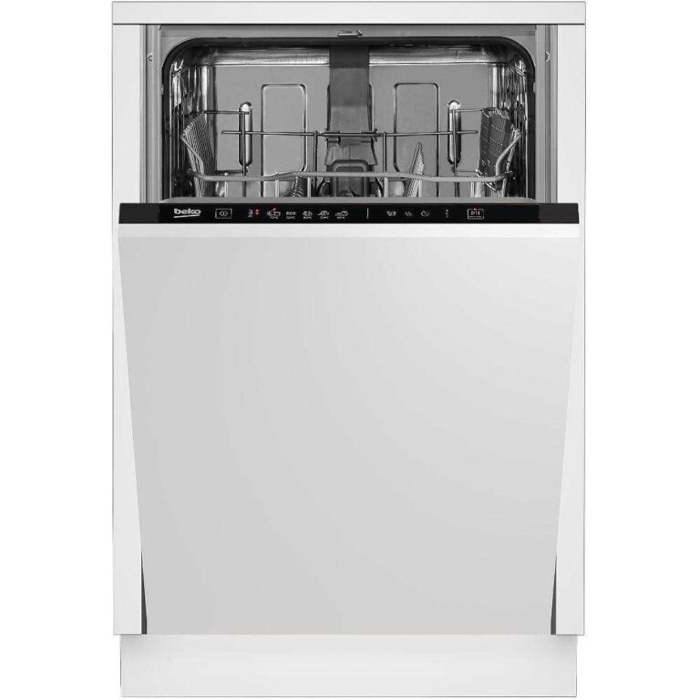 Masina de spalat vase incorporabila Beko DIS35020, 10 seturi, 5 programe, Clasa E, (clasificare energetica veche Clasa A++)