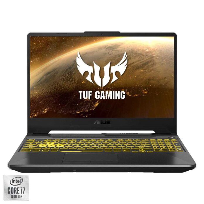 Laptop Gaming Asus TUF F15 FX506LU-HN109, Intel® Core™ i7-10870H, 16GB DDR4, SSD 512GB, NVIDIA GeForce GTX 1660Ti 6GB, Free DOS Laptop Gaming Asus TUF F15 FX506LU-HN109, Intel® Core™ i7-10870H, 16GB DDR4, SSD 512GB, NVIDIA GeForce GTX 1660Ti 6GB, Free DOS