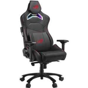Scaun gaming Asus ROG SL300C Chariot, iluminare RGB, Negru Scaun gaming Asus ROG SL300C Chariot, iluminare RGB, Negru
