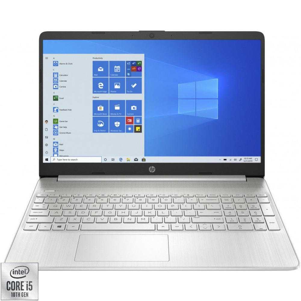 Laptop HP 15s-fq1708nd, Intel® Core™ i5-1035G1, 8GB DDR4, SSD 256GB, Intel® UHD Graphics, Windows 10 Home Laptop HP 15s-fq1708nd, Intel® Core™ i5-1035G1, 8GB DDR4, SSD 256GB, Intel® UHD Graphics, Windows 10 Home