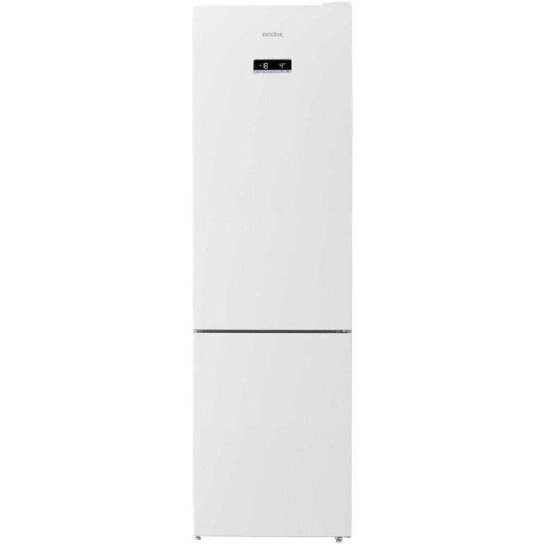 Combina frigorifica Arctic AK60406E40NFW, Full No Frost, Blue Tech, Air Flow Dual Tech, Efiline, 362 l, Clasa E, (Clasificare energetica veche Clasa A++)