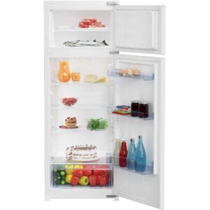 Frigider incorporabil cu doua usi Beko BDSA250K3SN, 220 l, Clasa F, (clasificare energetica veche Clasa A+) Frigider incorporabil cu doua usi Beko BDSA250K3SN, 220 l, Clasa F, (clasificare energetica veche Clasa A+)